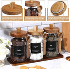 Suclain 3 Pcs Glass Coffee Container - Image 3