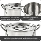 IMUSA Stainless Steel Stock Pot - Image 2