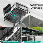 Swedecor Extendable Dish Drying Rack - Image 7
