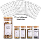 Churboro 24 Glass Spice Jars - Image 2