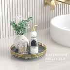 Green Marble Lazy Susan Turntable - Image 4