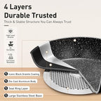 30 Piece Pots and Pans Set Non Stick, Granite Induction Cookware Sets, Nonstick - Image 3