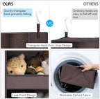 GRANNY SAYS 3-Shelf Closet Organizers and Storage, Foldable Hanging Closet - Image 5