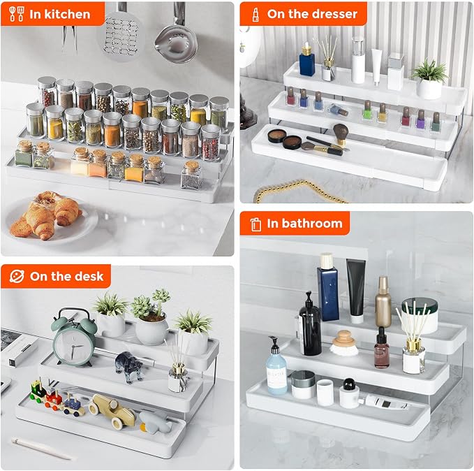 Expandable Spice Rack Organizer - Image 8