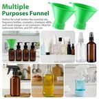 Threaded Funnel Easy Fill Funnel, Twist On Empty Spray Bottle Refill Adapter Fit - Image 4