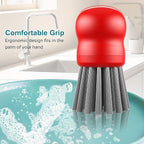 Mini Dish Brush for Cleaning Chicken Shredder, Palm Brush Dish Scrubber - Image 4