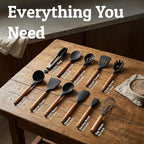 PriorityChef Silicone Cooking Utensil Set - Image 3