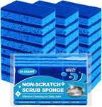 HOMEXCEL Sponges Kitchen 24pcs, Non-Scratch Scrub Dish Sponge Safe on Non-Stick by HOMEXCEL