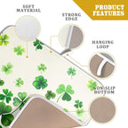 Spring Sage Green Shamrocks Drying Mat 16x18 Inch St. Patrick's Day Irish - Image 4