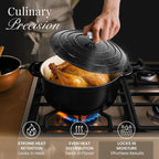 Nuovva Enamelled Cast Iron Dutch Oven Pot - Image 7
