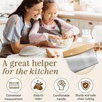 Multipurpose Bench Scraper, Dough Scraper and Dough Cutter - Image 7