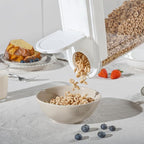 Vtopmart Cereal Containers Set, Plastic Organizer Dispenser - Image 3