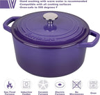 VORRINGARD Enameled Cast Iron Dutch Oven Pot - Image 3