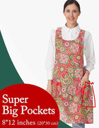 Cozy Adjustable Cross Back Aprons - Image 3