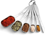 Spring Chef Stainless Steel Measuring Spoons Set of 6 - Image 8