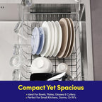 Dish Drying Rack Over The Sink Expandable to 24.5" Dish Drainer — Space-Saving - Image 6
