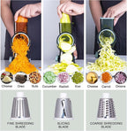 White Rotary Cheese Grater - Image 4