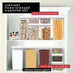 DWËLLZA KITCHEN Large Airtight Food Storage Containers - Image 8