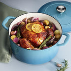 Tramontina Bestow Enameled Cast Iron Dutch Oven Pot - Image 3