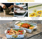ACMLIFE Ceramic Casserole Dish Set, Ceramic Baking Dish - Image 6