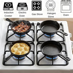 Hiceeden 4 Pack Mini Cast Iron Skillet, Grill Safe, Indoor and Outdoor Use - Image 5