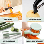 3-Pack Swivel Vegetable Peeler + Fruit Peeler - Image 7