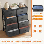 Sweetcrispy Dresser for Bedroom, Fabric Dresser - Image 6