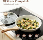 SENSARTE Nonstick Ceramic Frying Pan Skillet - Image 5