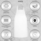 GREEN LIFESTYLE 120 Pack Professional Chef Apron – Grilling Aprons - Image 2