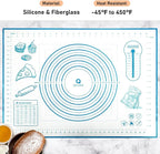 Silicone Baking Mat with Measurements, Pastry/Fondant/Dough Rolling - Image 2