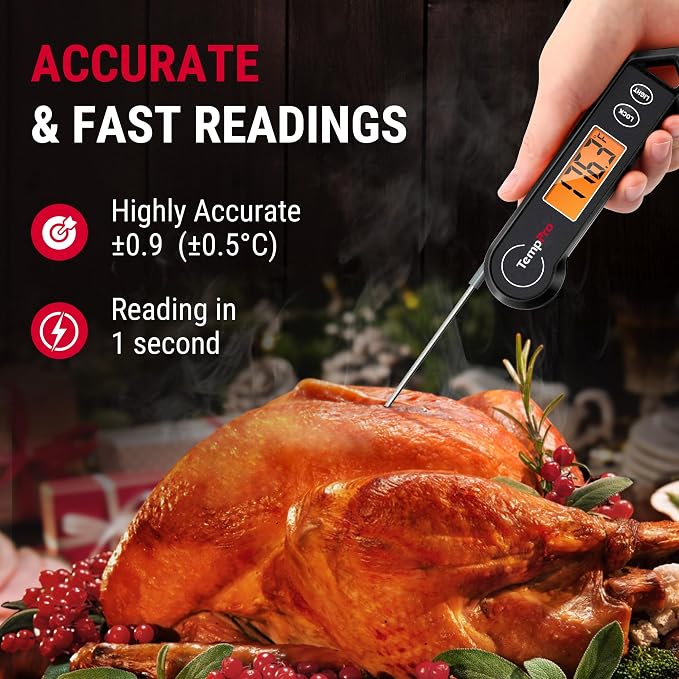 TempPro TP19H Waterproof Digital Meat Thermometer - Image 2