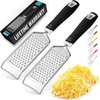 Zulay Kitchen Professional Cheese Grater Stainless Steel by ZulayKitchen