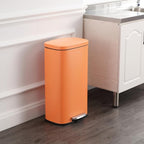 happimess HPM1011K Curtis 8-Gallon Step-Open Trash Can, Carrot Cake, - Image 2