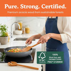 Non-Toxic Cooking Utensils – 6-Piece Kitchen Utensils Set, Glue-Free & - Image 4