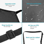 Gotega Waterproof Rubber Vinyl Apron Adjustable Dishwasher Apron - Image 5