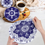 5 Pieces Bowl Covers Reusable, 5 Size Elastic Cloth Bowl Covers - Image 4