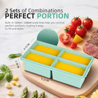 Silicone Freezer Trays with Lids - Image 2