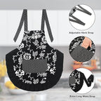 G2PLUS Vintage Floral Kitchen Apron - Image 3