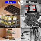 Mustorn 2 Pack Pull Out Spice Rack Organizer - Image 5