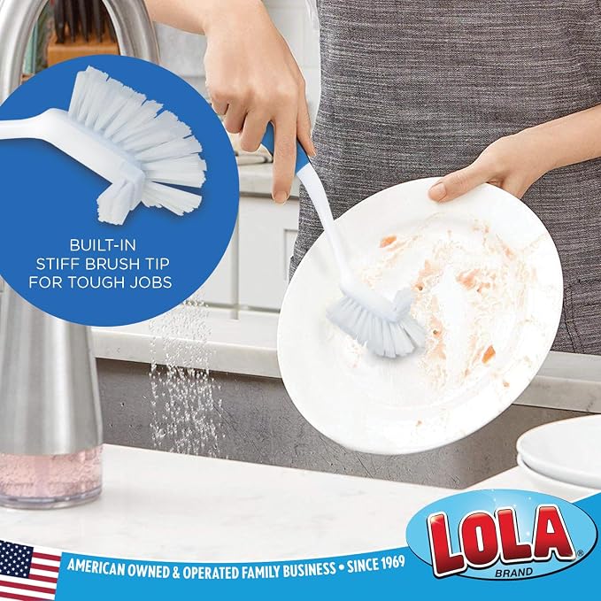 LOLA Pro Utility All Purpose Kitchen Cleaning Brush, 36 Pack, Durable Bristles - Image 3