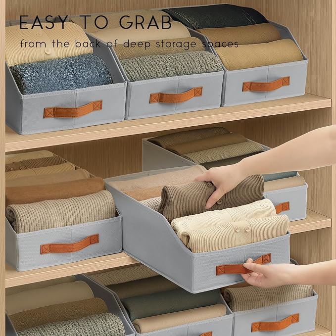 Homsorout Fabric Storage Bins for Organizing - Image 4