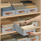Homsorout Fabric Storage Bins for Organizing - Image 7