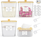 Vincona Laundry Room Organization and Storage, Laundry Pods Container and Dryer by Vincona