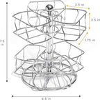 Sorbus Tea Bag Spinning Carousel - Image 2