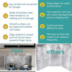 Grease Stove Splash Guard for Cooking | 2 Sided Kitchen Stove Splatter Guard - Image 3