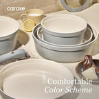 Carote 20pcs Ceramic Cookware Set - Image 6