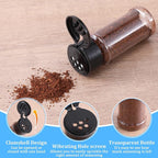 50 Pcs Clear Plastic Spice Jars - Image 3