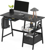 Simple Houseware Pull-Out Cabinet Sliding Basket Organizer, 17.2" D x 9.7" W x - Image 9
