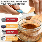 Spring Chef Stainless Steel Magnetic Measuring Spoons Set of 8 - Image 6