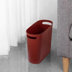 rejomiik Small Trash Can, 3.5 Gallon Slim Garbage Can Plastic Waste Basket - Image 5